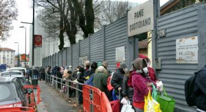 Milano: aumento vertiginoso del numero di indigenti