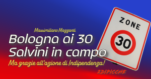 Bologna ai 30, Salvini in campo, ma grazie all’azione di Indipendenza!