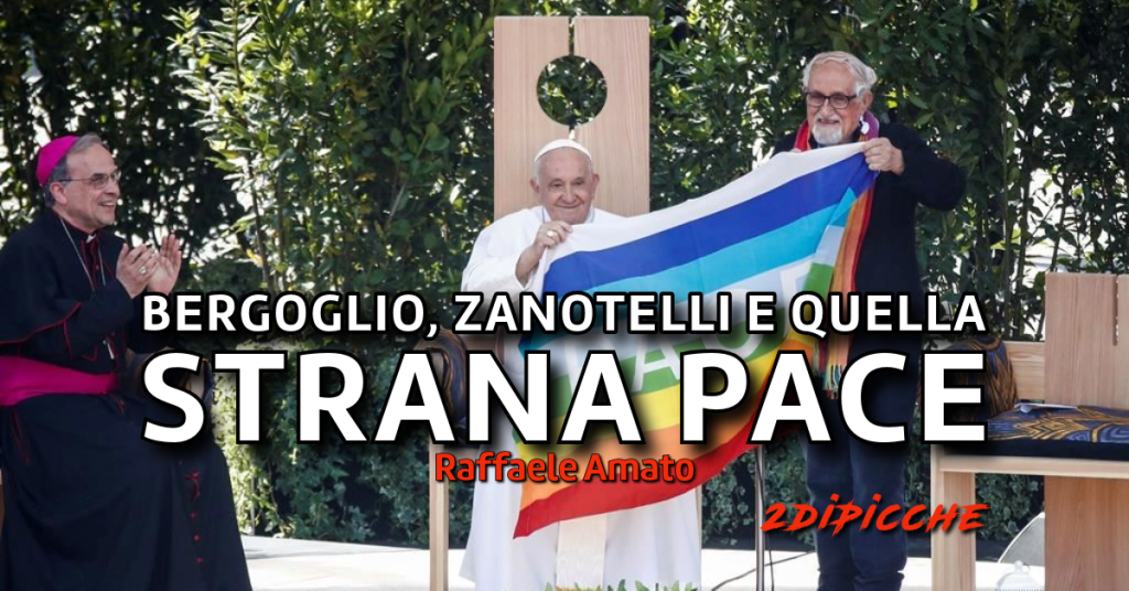 BERGOGLIO, ZANOTELLI E QUELLA STRANA PACE