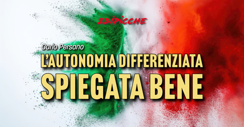 L’autonomia differenziata, spiegata bene