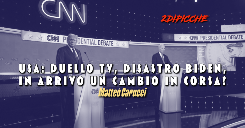 USA: duello TV, disastro Biden, in arrivo un cambio in corsa?