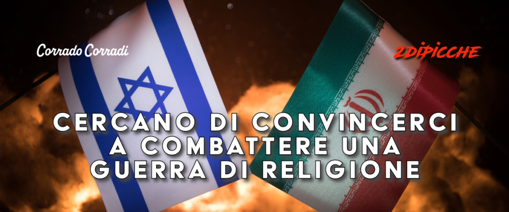 Cercano di convincerci a combattere una guerra di religione