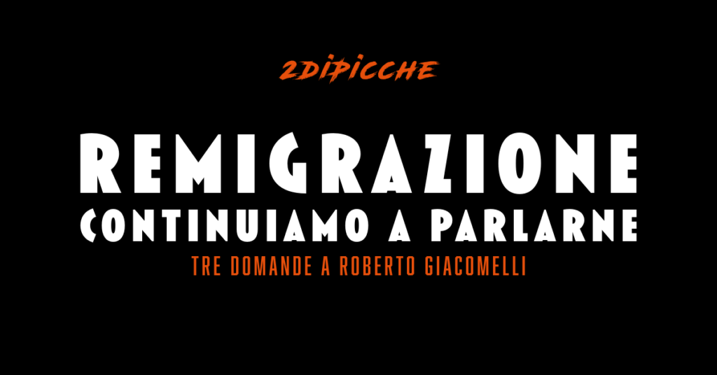 Remigrazione, continuiamo a parlarne